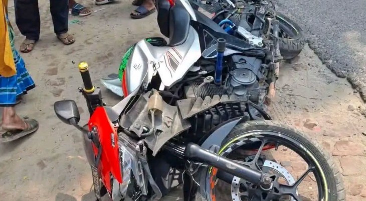 গজারিয়ায় মোটরসাইকেল দুর্ঘটনায় চালক নিহত 